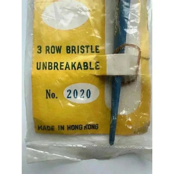 Vintage Styling Nylon TEASING Brush RETRO 1960'S or 1970’s Unopened Rare - Picture 2 of 4